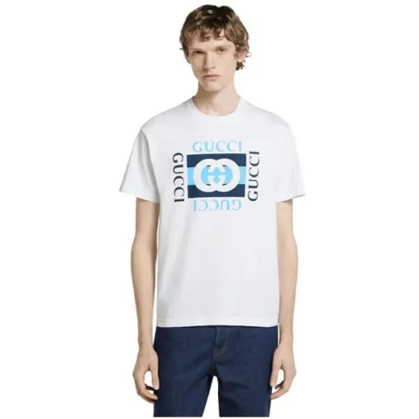 구찌 남성 라운드 반팔티 - Gucci Mens Round Tshirt - guc13769… - 1