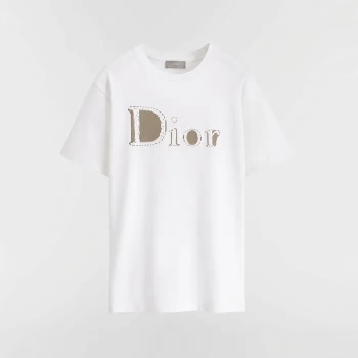 디올 남성 라운드 반팔 티셔츠 - Dior Mens Round Tshirt - dic137… - 1