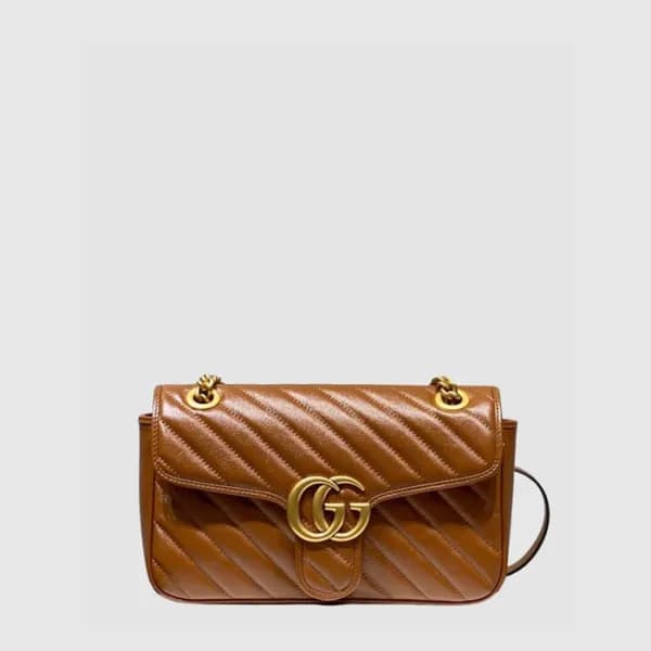구찌 여성 GG 마몽 마틀라세 숄더백 - Gucci Womens GG Marmont Mat… - 1