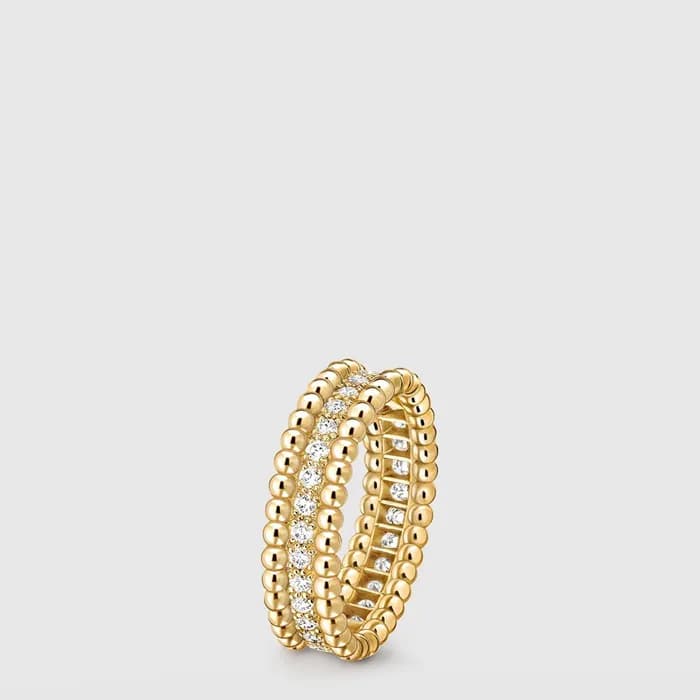 반클리프 아펠 여성 뻬를리 다이아몬드 링 - Van Cleef & Arpels Womens… - 1