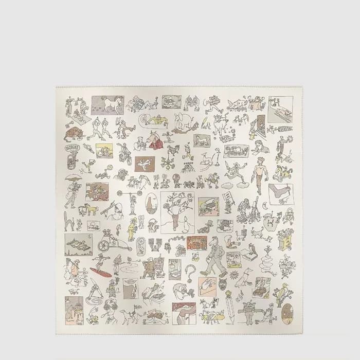 에르메스 여성 까르 리브르 스카프 - Hermes Womens Carre Libre sca… - 1