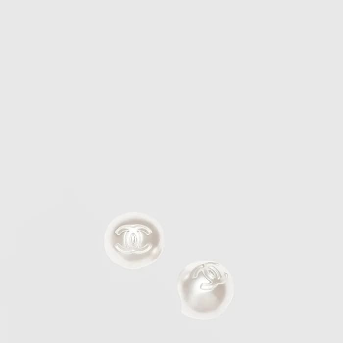 샤넬 여성 스터드 이어링 - Chanel Womens Stud Earring - acc83… - 1