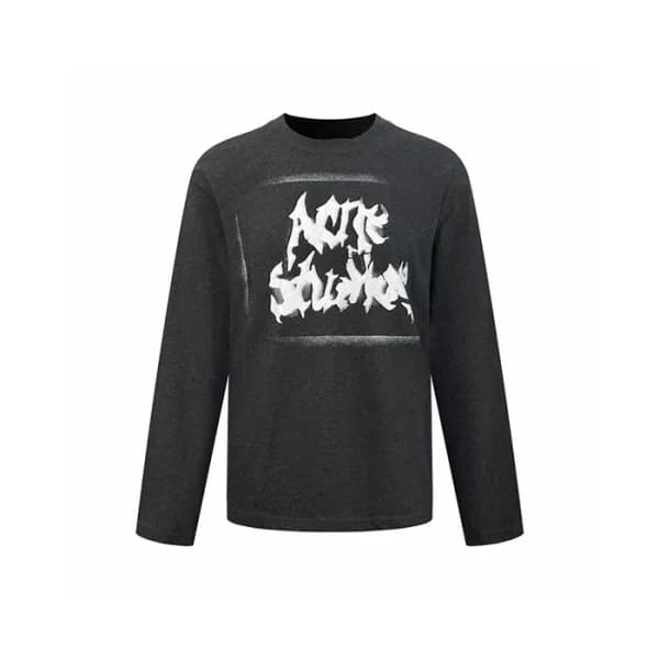 아크네 남성 라운드 긴팔티 - Acne Mens Round Tshirt - anc16373x