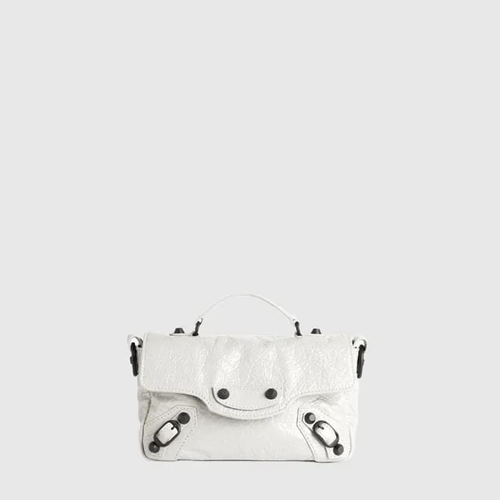 발렌시아가 여성 르 시티 플랩백 나노 - Balenciaga Womens Le City Flap Bag Nano - bab16605x - 1