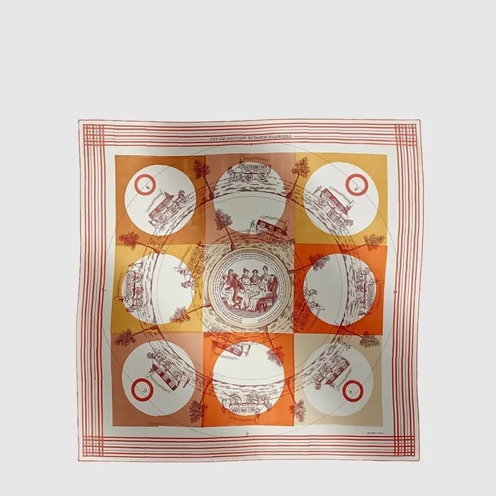 에르메스 여성 게임 스카프 - Hermes Womens Game Scarf - acc8773x - 1
