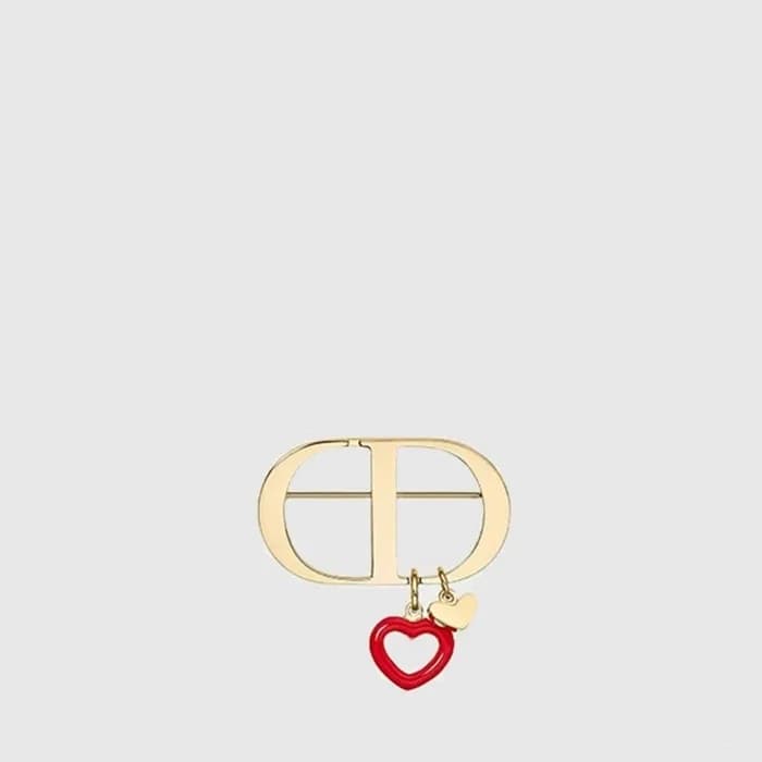 디올 여성 골드 브로치 - Dior Womens Gold Brooch - acc9841x