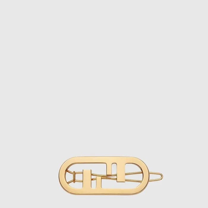 펜디 여성 FF 헤어 클립 - Fendi Womens FF Hair Clip - acc10084x - 1