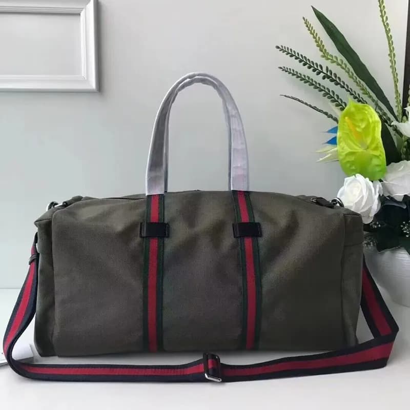 [구찌] 테크니컬 캔버스 남성용 450983 더플 백 gu0004b - Gucci Bla…