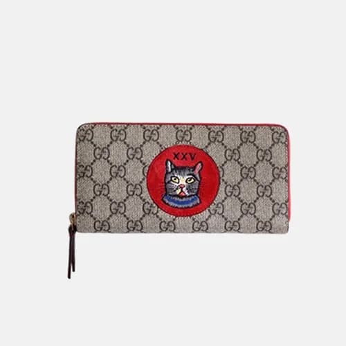 Gucci GG Supreme Long Wallet 506279 - 구찌 GG 수프림 보스… - 1