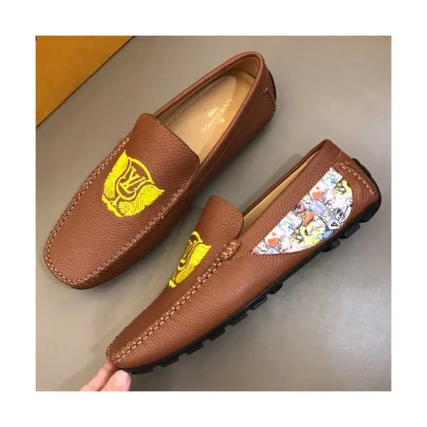 LOUIS VUITTON 2018 MENS LEATHER LOAFER - 루이비통 남성 … - 1