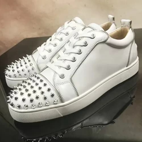 2018/19 Christian Loubutin Leather Sneakers - 크리스… - 1