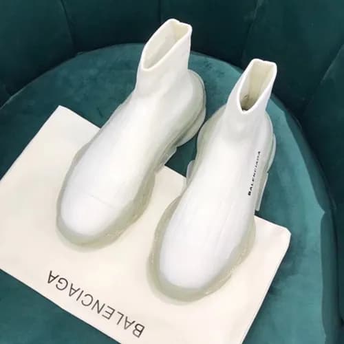Balenciaga 2018 Triple Sock Shoes - 발렌시아가 트리플러너 화이… - 1