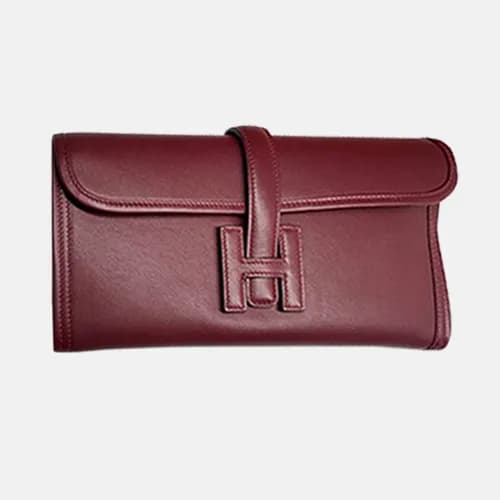 Hermes Jige Swift Leather Clutch Bag ,29cm - 에르메스 … - 1