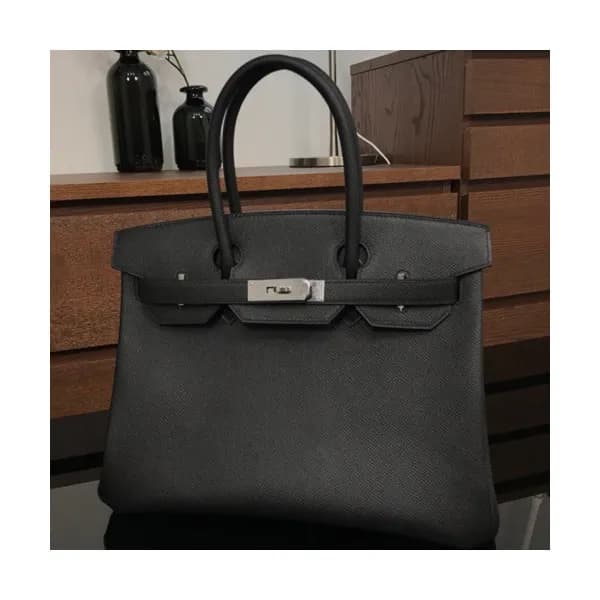 Hermes Birkin Epsom Leather Tote Shoulder Bag ,30c… - 1