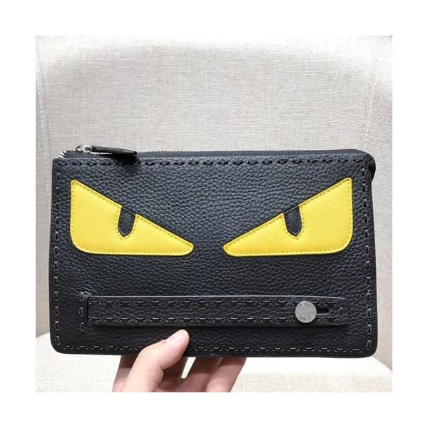 Fendi Leather Clutch Bag ,24CM - 펜디 레더 남여공용 클러치백 F… - 1
