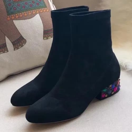 Jimmy-Choo 2018 Ladies Juwer Leather Boots - 지미츄 여… - 1
