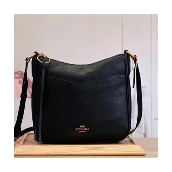 Coach Leather Shoulder Bag,28cm - 코치 레더 여성용 숄더백 CO… - 1