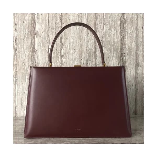 Celine Leather Women Tote Bag,32CM - 셀린느 레더 여성용 토… - 1