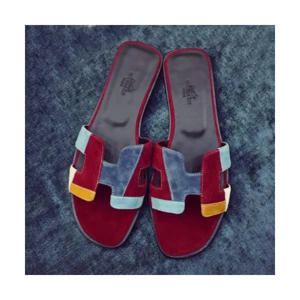 Hermes 2019 Womens Classic Oasis Leather Sandal - … - 1