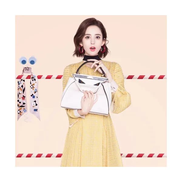 Fendi 2019 Peekaboo Tote Shoulder Bag ,33CM - 펜디 2… - 1