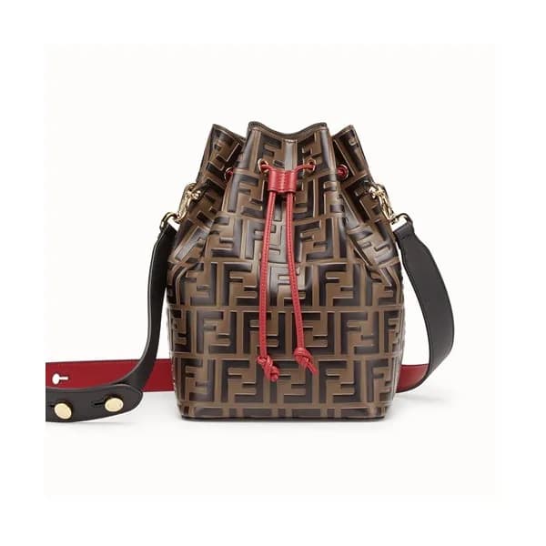 Fendi 2019 Mon Tresor Bucket Shoulder Bag ,24CM - … - 1