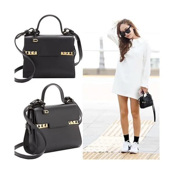 Delvaux 2019 Tempete Leather Tote Shoulder Bag,21/… - 1