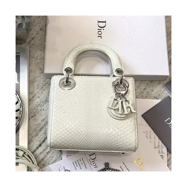 Dior 2019 Lady Dior Mini Tote Shoulder Bag,17CM - … - 1