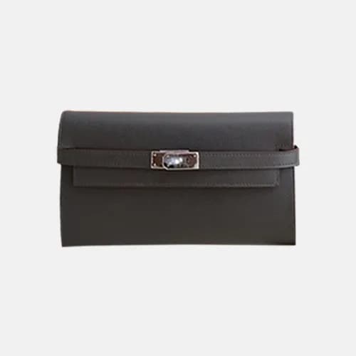 Hermes 2019 Kelly Womens Epsom Leather Wallet - 에… - 1