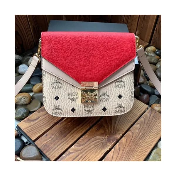 MCM 2019 Patricia Visetos Shoulder Bag,21cm - 엠씨엠 … - 1