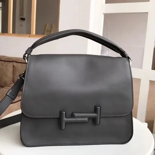 Tod's 2019 Double T Leather Tote Shoulder Bag,… - 1