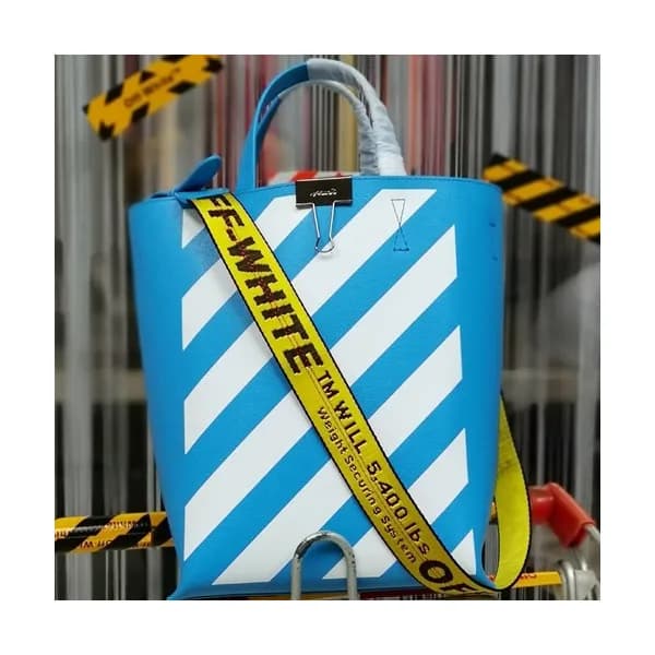 Off White 2019 Leather Tote Shoulder Bag,29cm - 오프… - 1