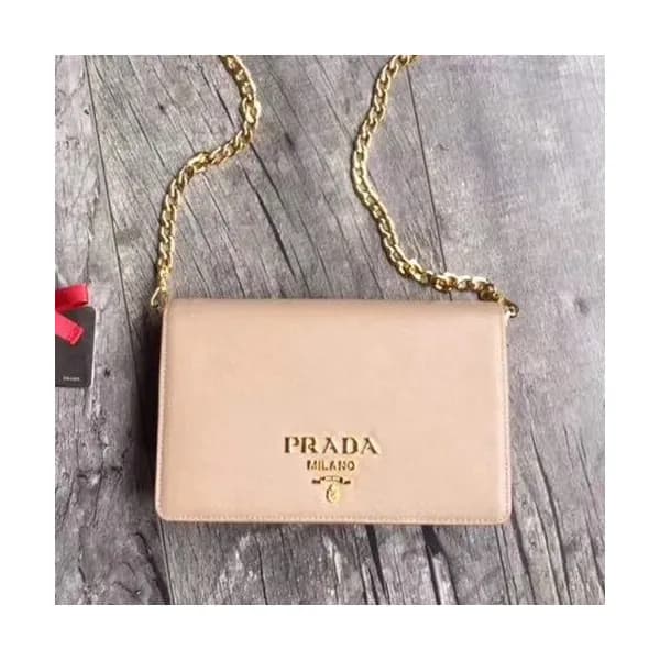 Prada 2019 Leather Chain Shoulder Cross Bag,20cm -… - 1