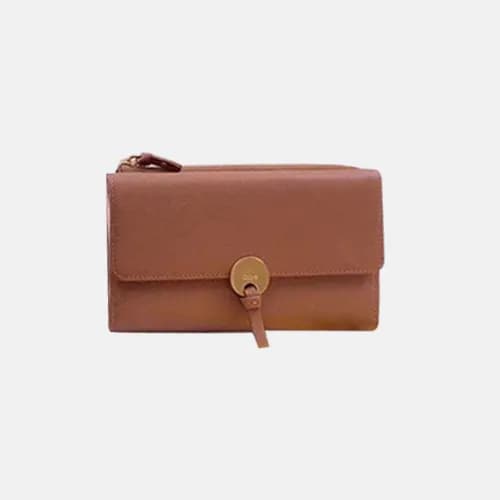 Chloe 2019 Ladies Leather Wallet,19cm - 끌로에 2019 여… - 1