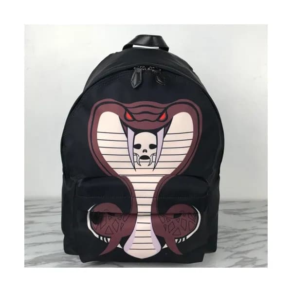 Givenchy 2019 Canvas & Leather Back Pack,41cm - 지방… - 1