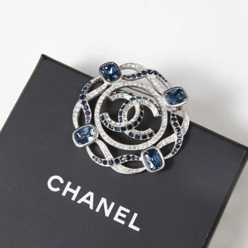 Chanel Brooch -샤넬 브로치cha0137.컬러(화이트 골드) - 1