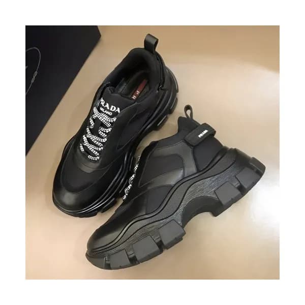 Prada 2019 Mens Leather Running Shoes - 프라다 2019 … - 1