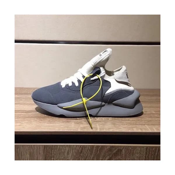 Y-3 2019 Mens Leather Sneakers - 요지야마모토 2019 남성용 레… - 1
