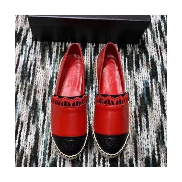 Chanel 2019 Ladies Leather Slip On - 샤넬 2019 여성용 레… - 1