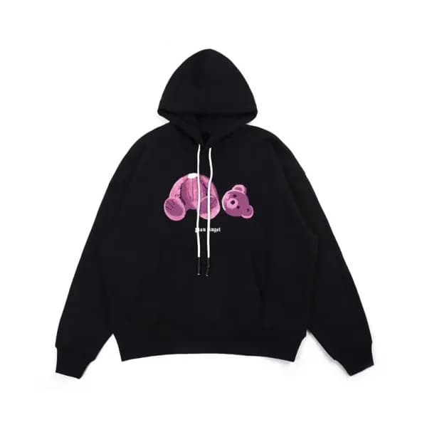 Palm Angels 2019 Mm/Wm Logo Oversize Cotton Hood T… - 1