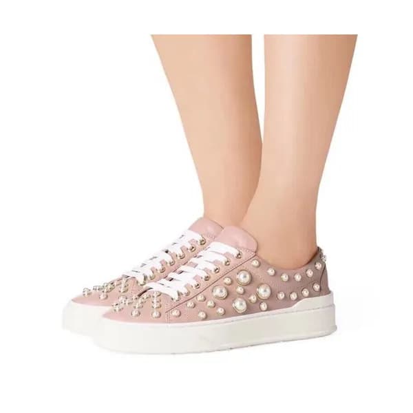 Stuart Weitzman 2019 Ladies Leather Sneakers - 슈트어… - 1