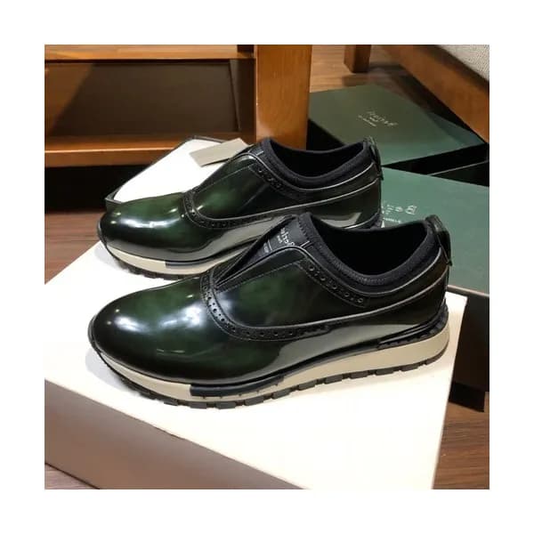 Berluti 2019 Mens Leather Sneakers - 벨루티 2019 남성용… - 1