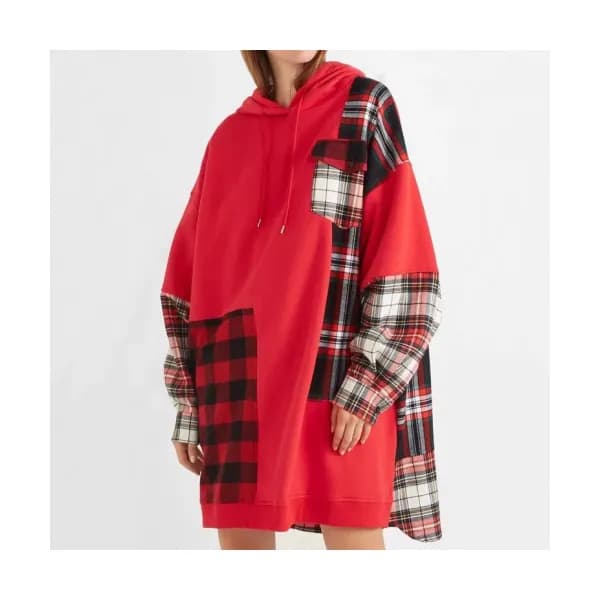 Alexander McQueen 2019 Womens Logo Cotton HoodT - … - 1