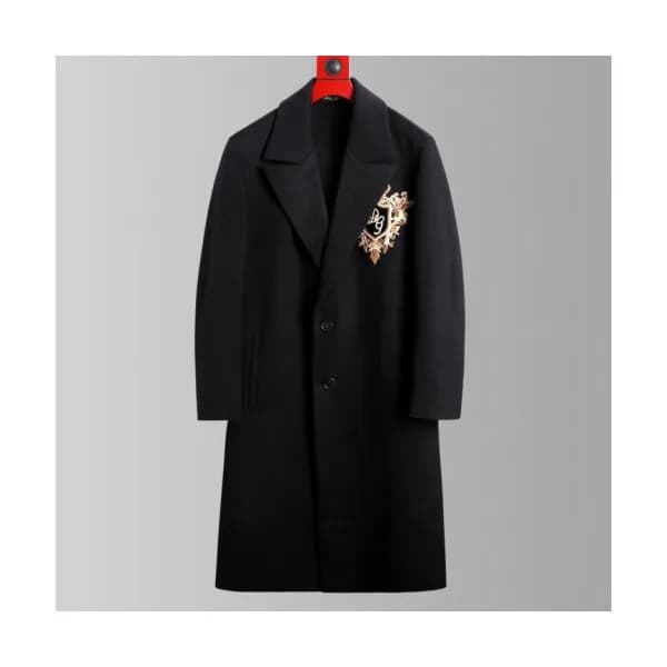 Dolce&Gabbana 2019 Mens Logo Cashmere Coat - 돌체앤가바… - 1