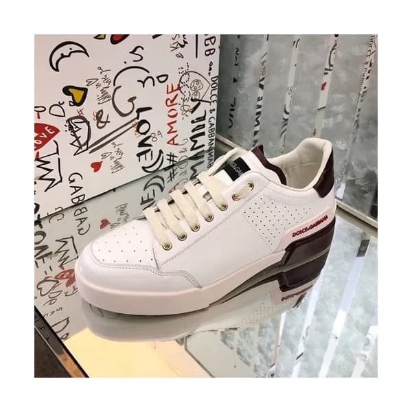 Dolce&Gabbana 2019 Mens Leather Sneakers - 돌체앤가바나… - 1