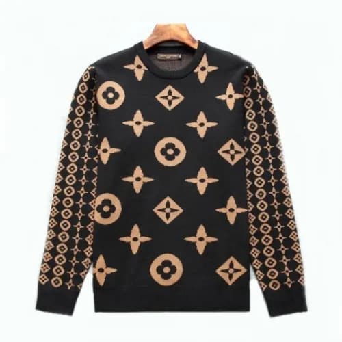 [매장판]Louis vuitton 2019 Mens Basic Crew-neck Wool … - 1
