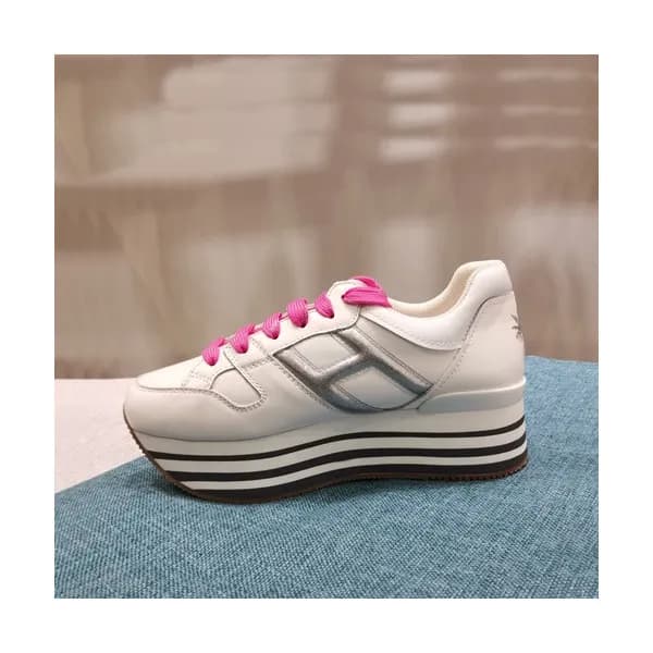 Hogan 2019 Ladies Leather Platform Sneakers - 호간 2… - 1