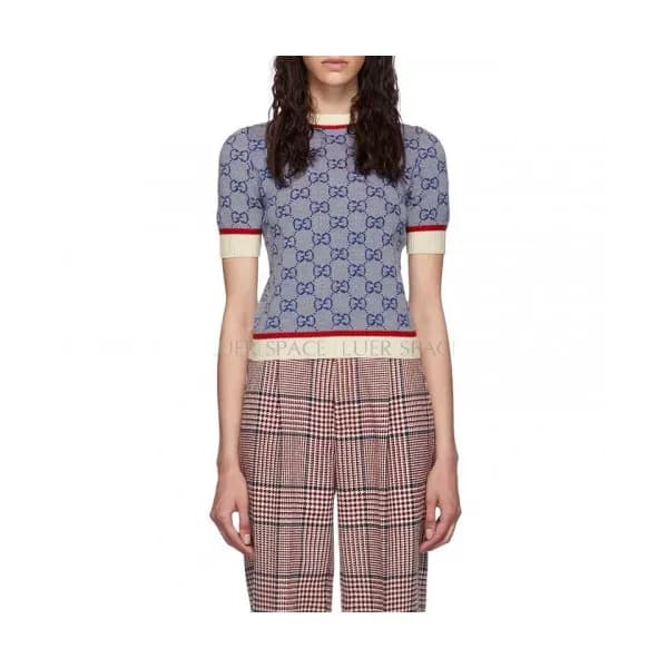 [구찌]Gucci 2020 Womens Trendy Wool Short Sleeved Sw… - 1