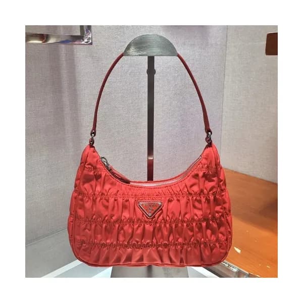 Prada 2019 Nylon Hobo Tote Shoulder Bag,22CM - 프라다… - 1