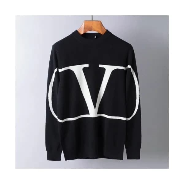 [발렌티노]Valentino 2020 Mens Big Logo Crew-neck Wool … - 1
