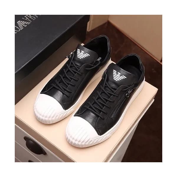 Armani 2020 Mens Leather Sneakers - 알마니 2020 남성용 … - 1